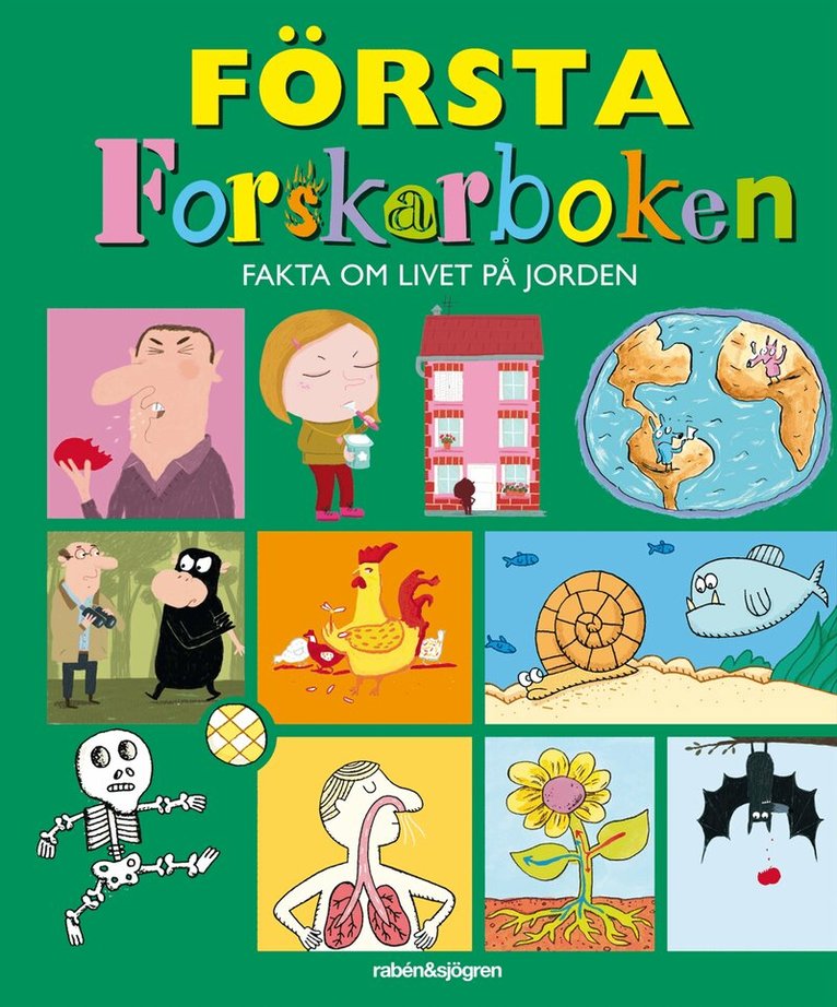Första forskarboken : fakta om livet på jorden, Kartonnage