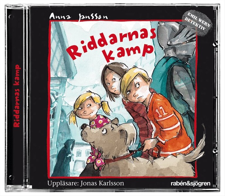 Anna Jansson - Riddarnas kamp, CD-bok