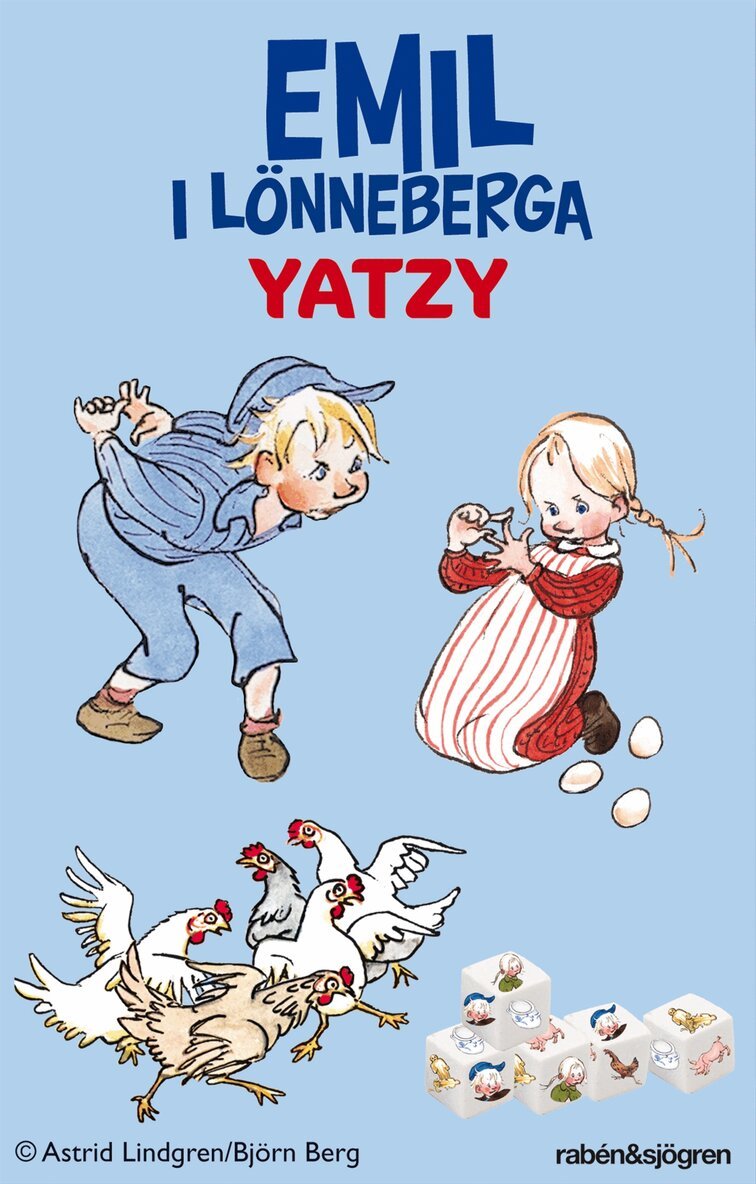 Astrid Lindgren - Emil i Lönneberga - Yatzy, Övrigt