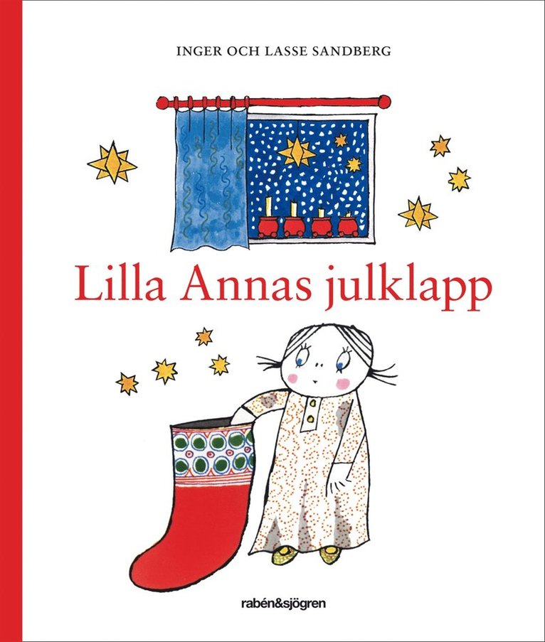 Inger Sandberg - Lilla Annas julklapp (med katt), Kartonnage