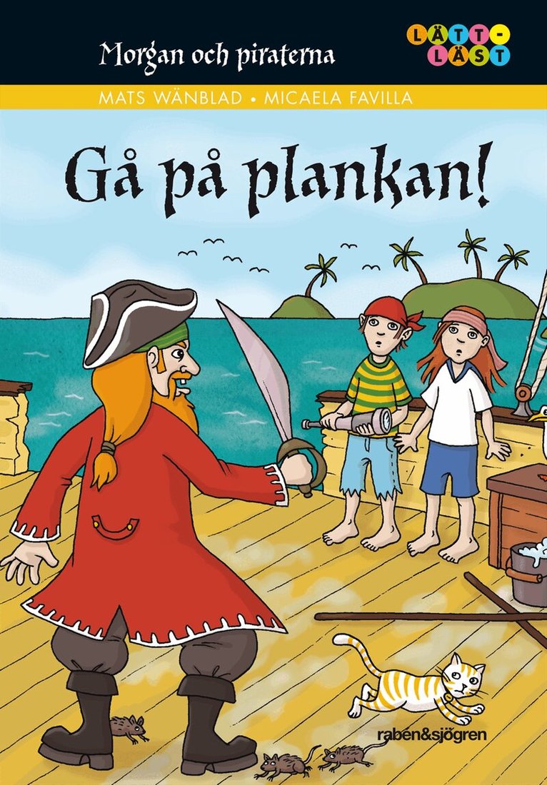 Mats Wänblad - Gå på plankan!, Kartonnage