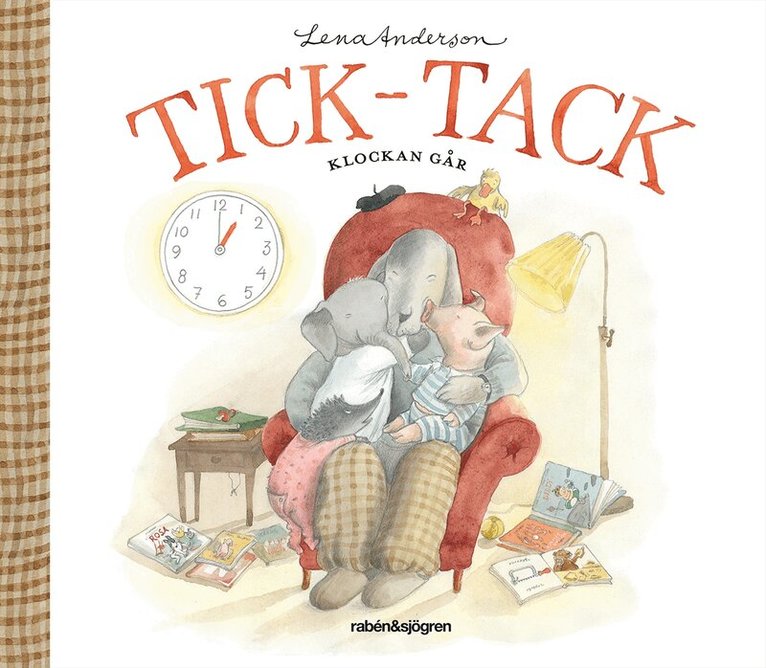 Lena Anderson - Tick-tack : klockan går, Kartonnage