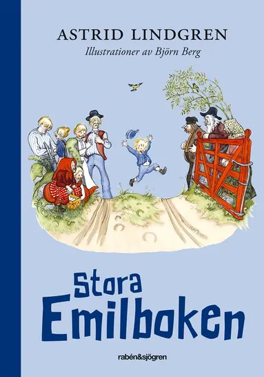 Astrid Lindgren - Stora Emilboken, Inbunden