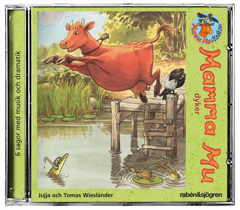 Jujja Wieslander, Tomas Wieslander - Mamma Mu dyker, CD-bok