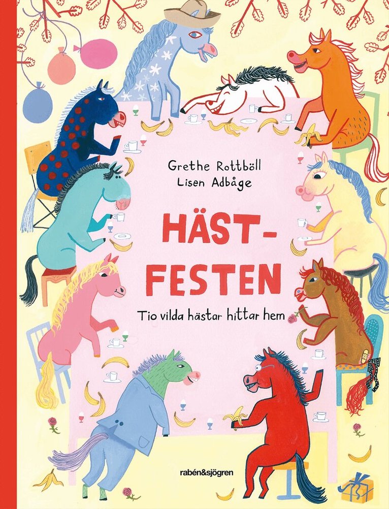 Grethe Rottböll, Lisen Adbåge - Hästfesten : tio vilda hästar hittar hem, Kartonnage