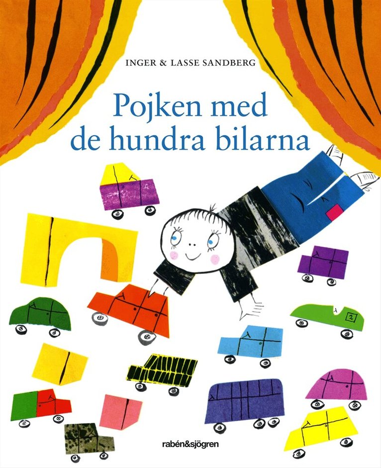 Inger Sandberg - Pojken med de hundra bilarna, Kartonnage