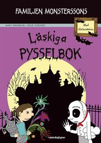 e-Bok Familjen Monsterssons läskiga pysselbok  med klistermärken