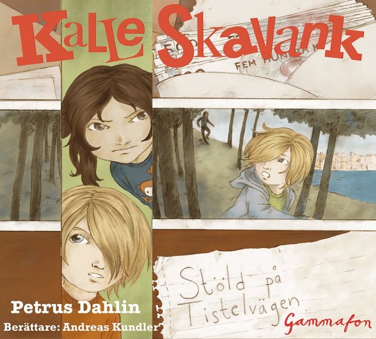 Petrus Dahlin - Stöld på Tistelvägen, Ljudbok