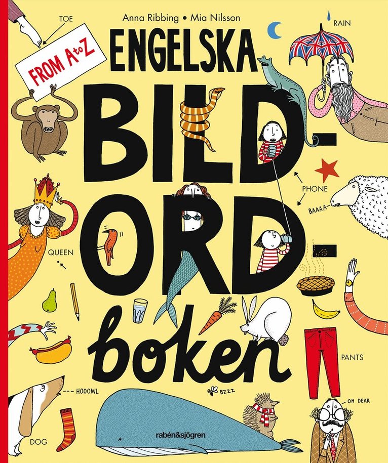 Anna Ribbing - Engelska bildordboken, Inbunden