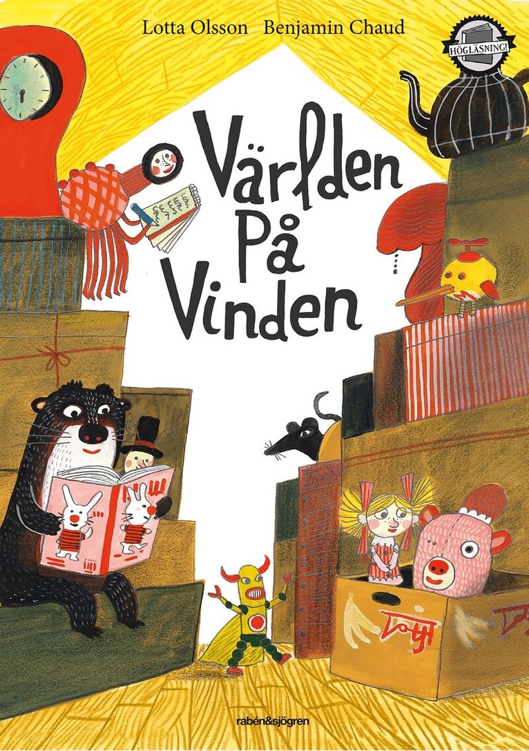 Lotta Olsson - Världen på vinden, Inbunden