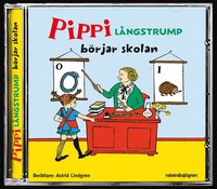 e-Bok Pippi Långstrump börjar skolan <br />                        CD bok