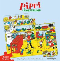 e-Bok Pippi Långstrump Pussel 56 bitar <br />                        Spel
