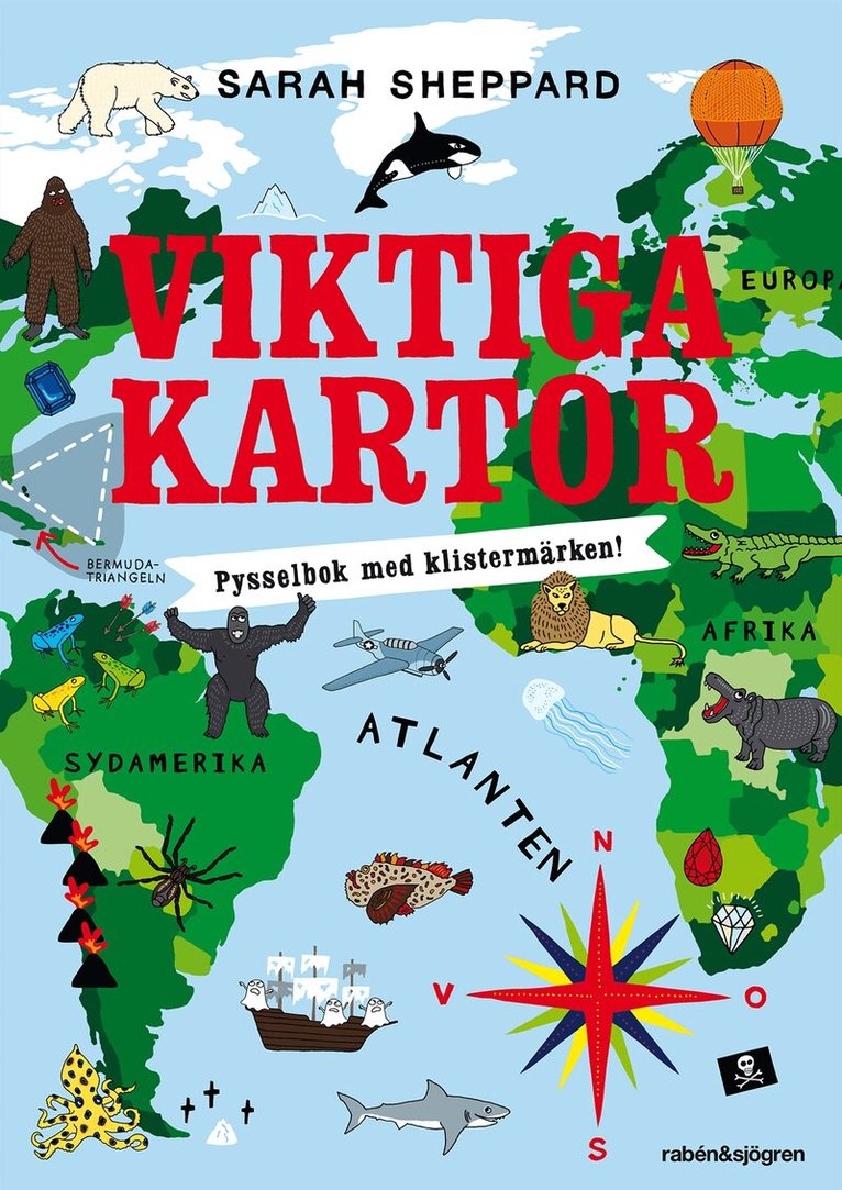 Sarah Sheppard - Viktiga Kartor Pysselbok : Pysselbok med klistermärken, Övrigt