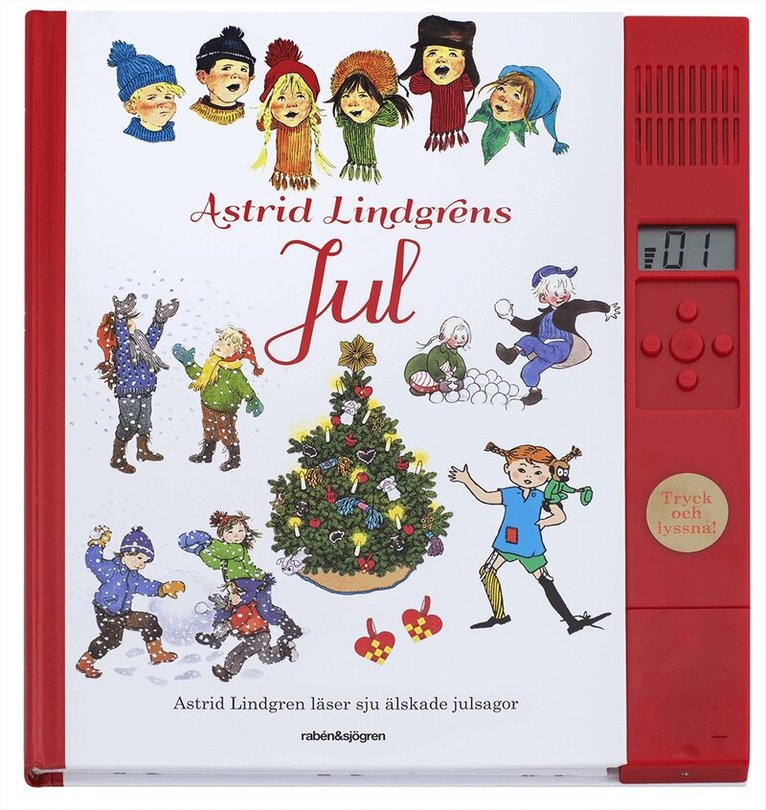 Astrid Lindgren - Astrid Lindgrens jul : Astrid Lindgren läser sju älskade julsagor, Inbunden