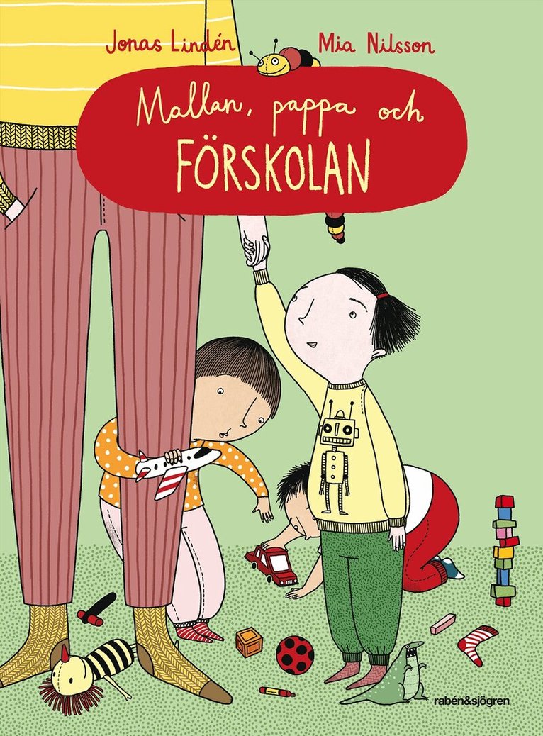 Jonas Lindén - Mallan, pappa och förskolan, Inbunden
