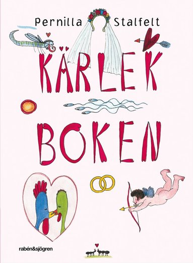 Pernilla Stalfelt - Kärlekboken, Kartonnage
