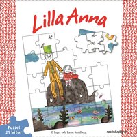 e-Bok Lilla Anna pussel 25 bitar <br />                        Spel