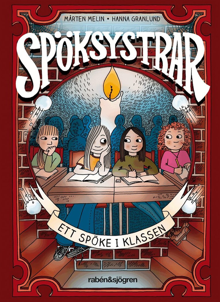 Mårten Melin - Ett spöke i klassen, Inbunden