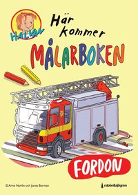 e-Bok Här kommer målarboken. Fordon