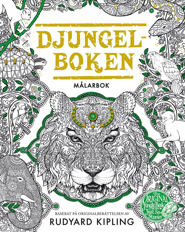 Rudyard Kipling - Djungelboken Målarbok, Övrigt