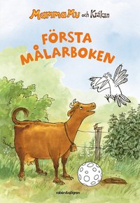 e-Bok Mamma Mu och Kråkan   Första målarboken