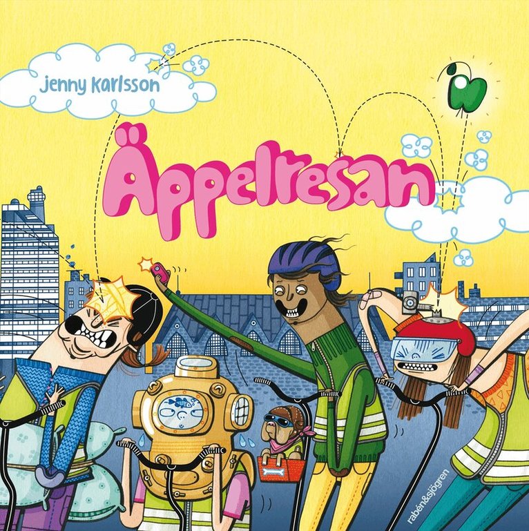 Jenny Karlsson - Äppelresan, Inbunden