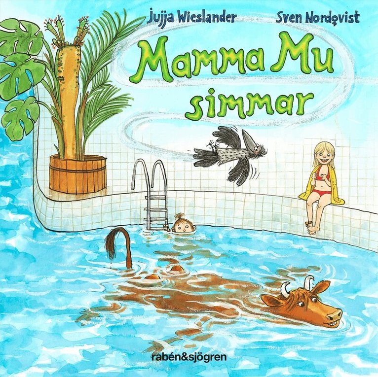 Jujja Wieslander - Mamma Mu simmar, Ljudbok