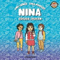 e-Bok Nina börjar skolan <br />                        Ljudbok