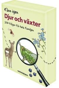 e-Bok Spel Känn igen djur och växter  250 frågor för hela familjen <br />                        Spel