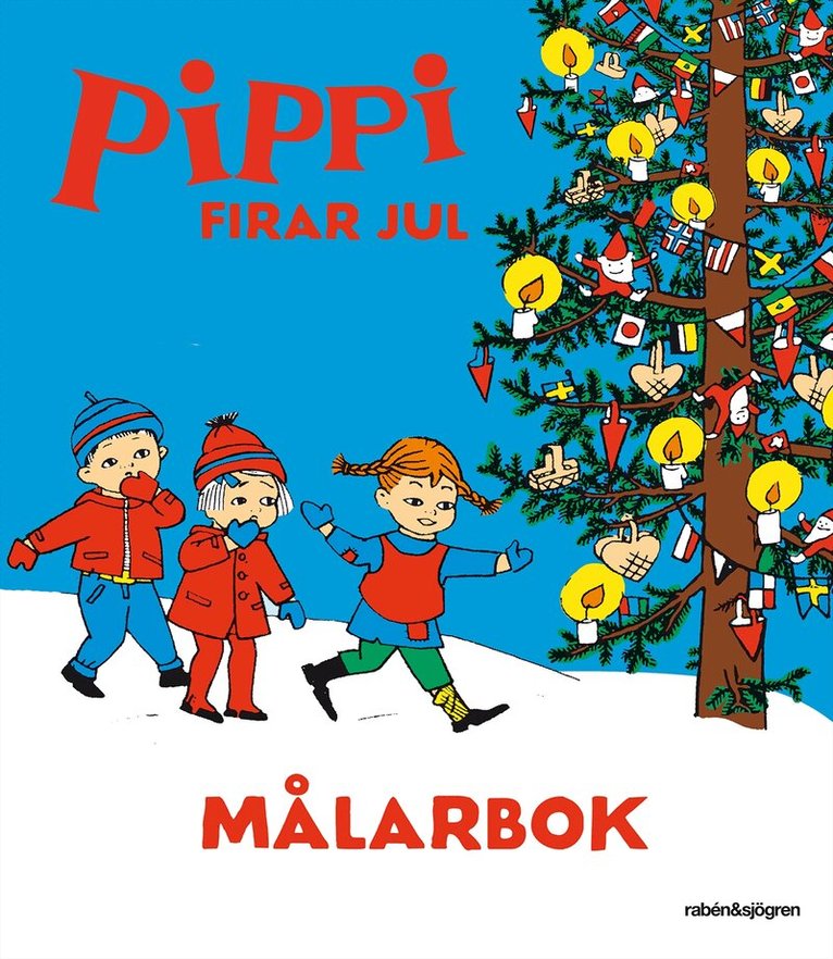 Astrid Lindgren - Pippi firar jul - Målarbok, Övrigt