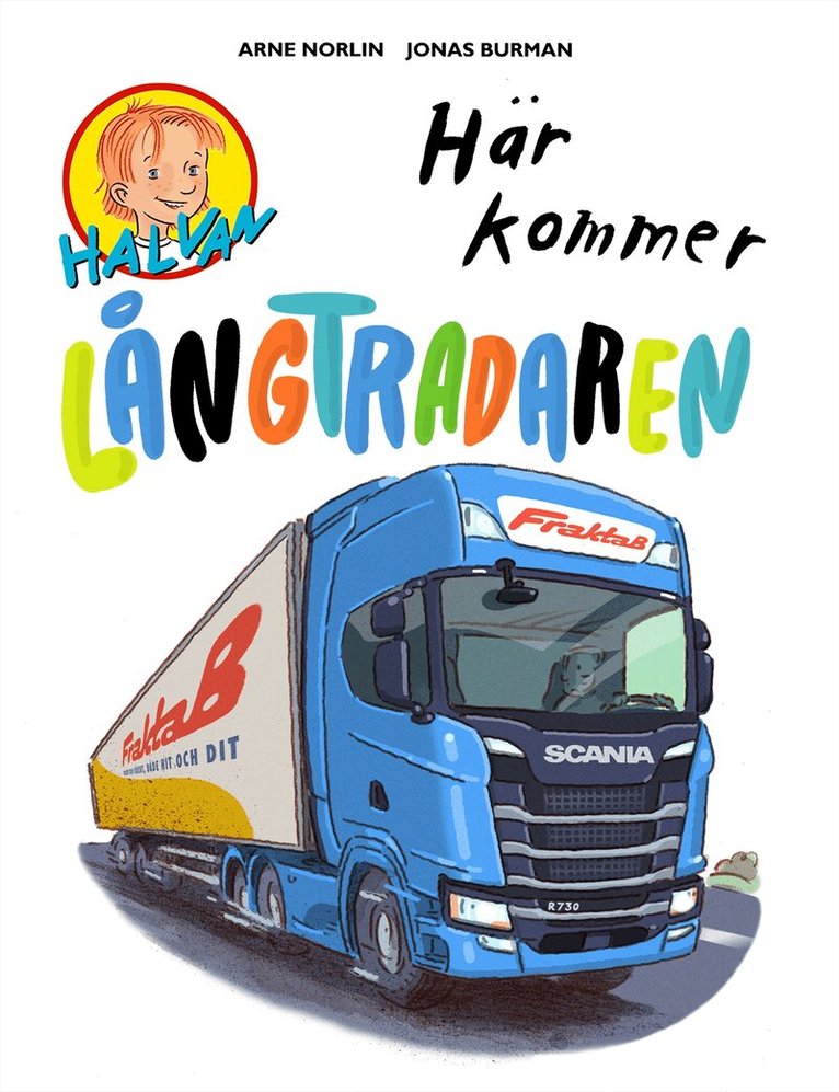 Arne Norlin, Jonas Burman - Här kommer långtradaren, E-bok