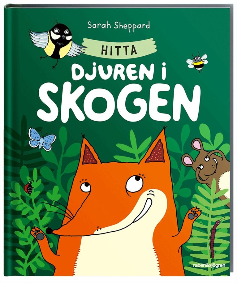 Sarah Sheppard - Hitta djuren i skogen, Kartonnage