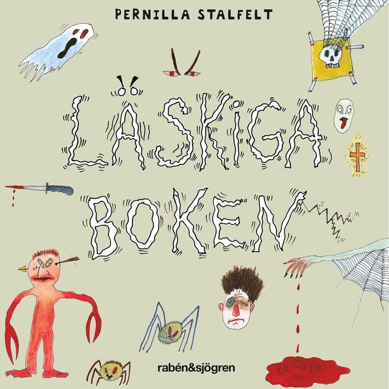 Pernilla Stalfelt - Läskiga boken, Ljudbok