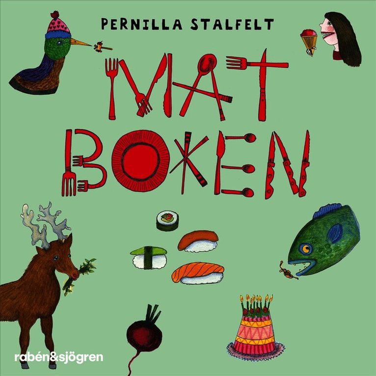 Pernilla Stalfelt - Matboken, Ljudbok
