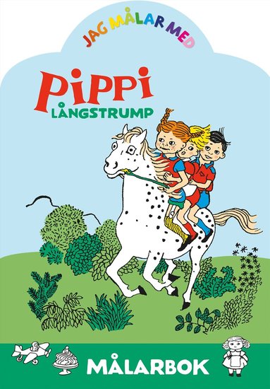 Astrid Lindgren - Jag målar med Pippi Långstrump : Målarbok, Övrigt