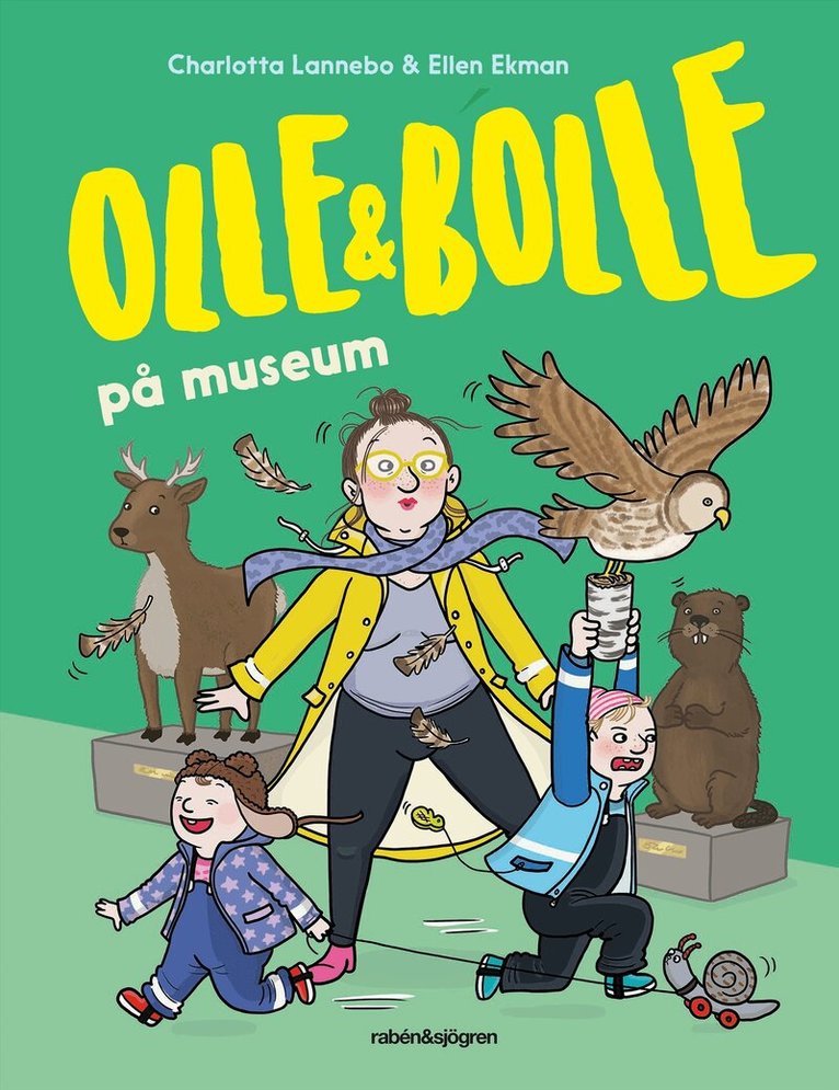 Charlotta Lannebo, Ellen Ekman - Olle och Bolle på museum, Inbunden