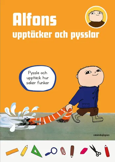 Alfons upptäcker och pysslar, Häftad
