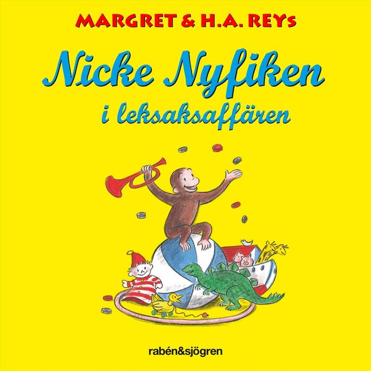 Margret Rey - Nicke Nyfiken i leksaksaffären, Ljudbok