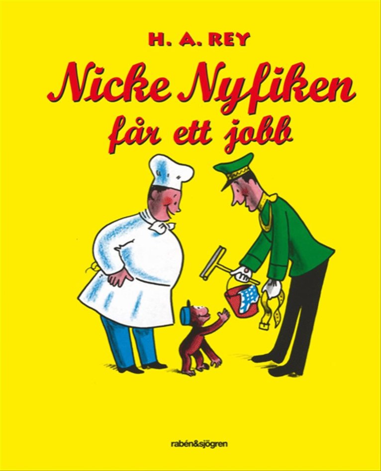 H. A. Rey, Margret Rey - Nicke Nyfiken får ett jobb, E-bok
