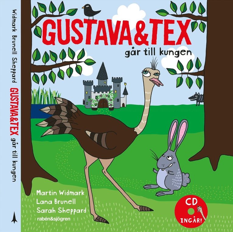 Martin Widmark, Lana Brunell - Gustava & Tex går till kungen, Ljudbok