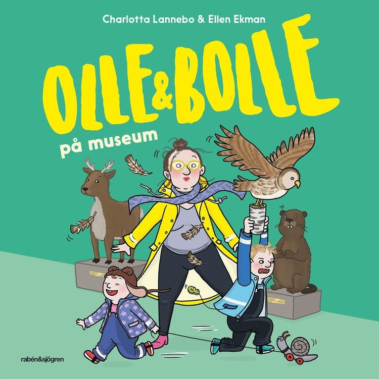 Charlotta Lannebo - Olle och Bolle på museum, Ljudbok