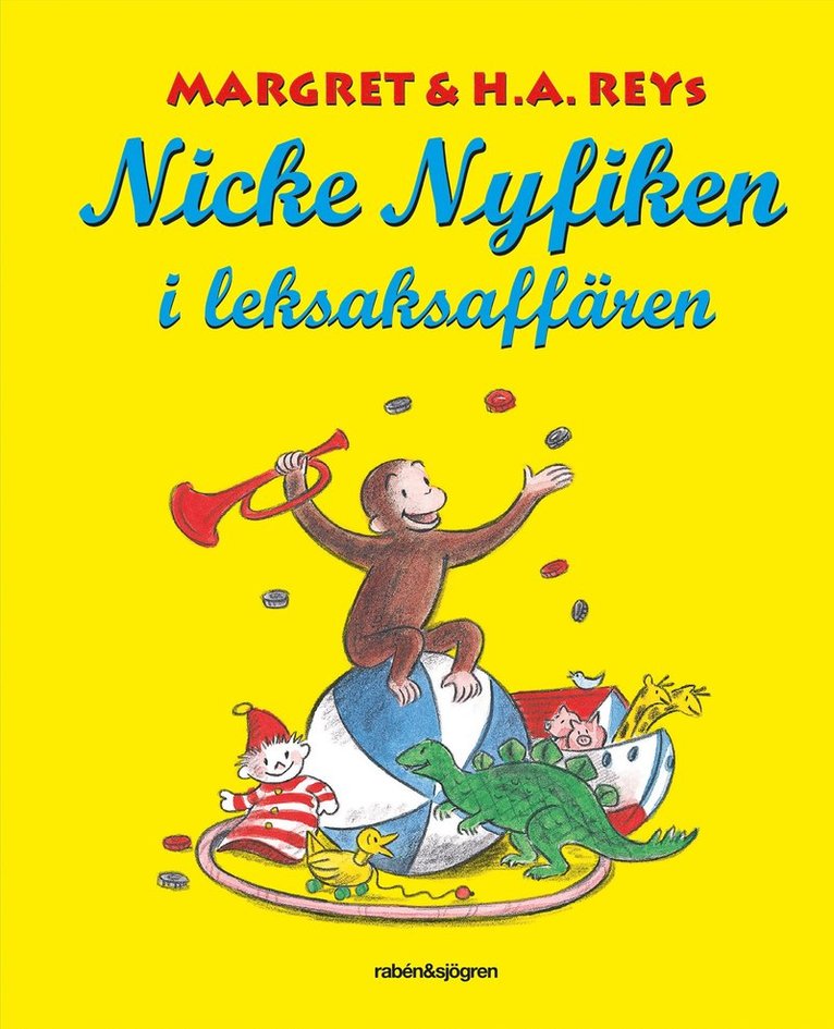 Margret Rey - Nicke Nyfiken i leksaksaffären, E-bok