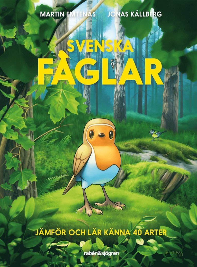 Martin Emtenäs - Svenska fåglar : jämför och lär känna 40 arter, E-bok