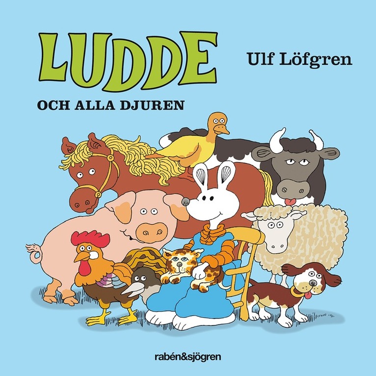 Ulf Löfgren - Ludde och alla djuren, E-bok
