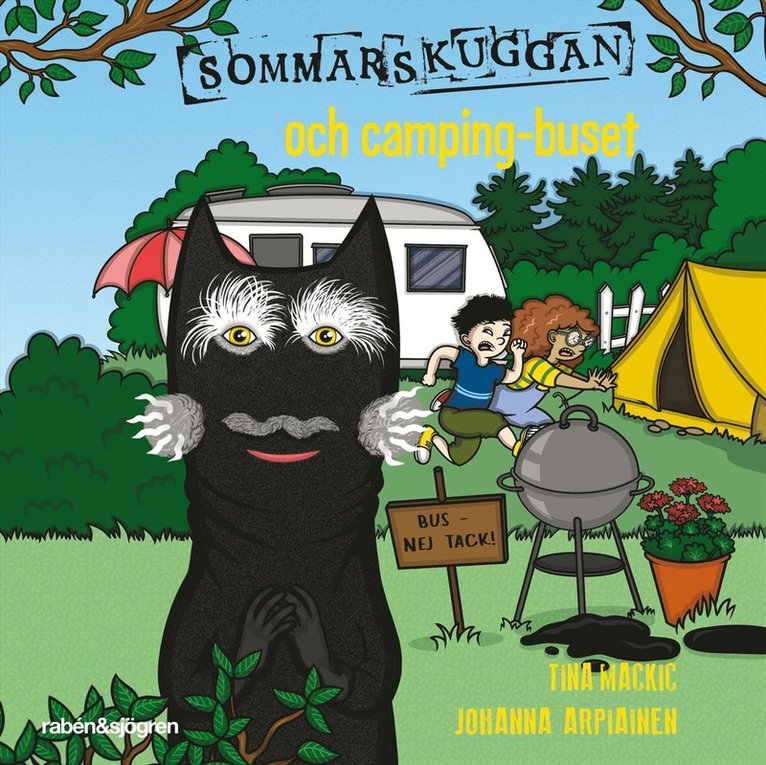 Tina Mackic - Sommarskuggan och camping-buset, Ljudbok