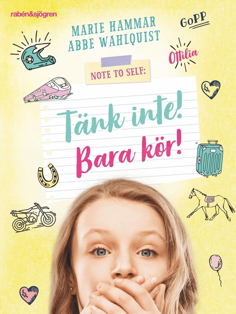 Marie Hammar, Abbe Wahlquist - Tänk inte! Bara kör!, Kartonnage