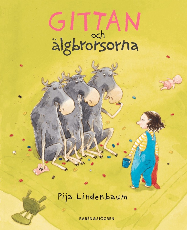 Pija Lindenbaum - Gittan och älgbrorsorna, E-bok