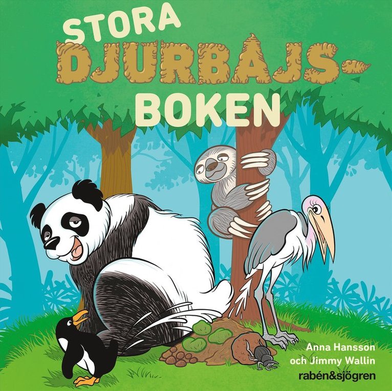Anna Hansson - Stora djurbajsboken, Ljudbok