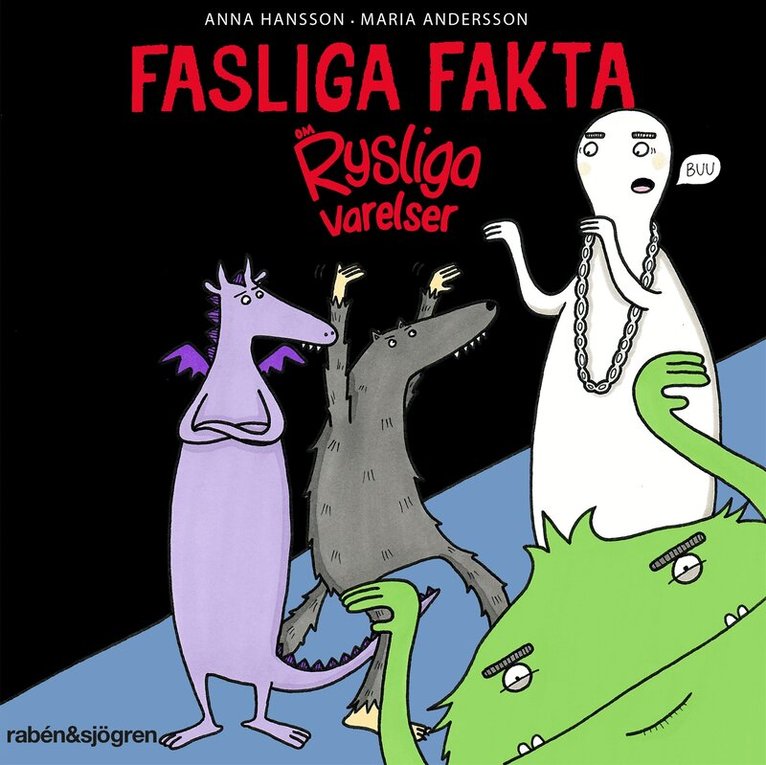 Anna Hansson - Fasliga fakta om rysliga varelser, Ljudbok