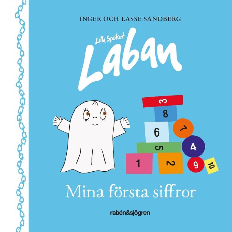 Inger Sandberg, Lasse Sandberg - Lilla Spöket Laban - Mina första siffror, E-bok